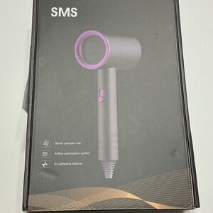 Black and Purple Hair Dryer